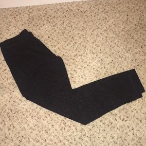 JK girl brand- Girls black sparkle leggings